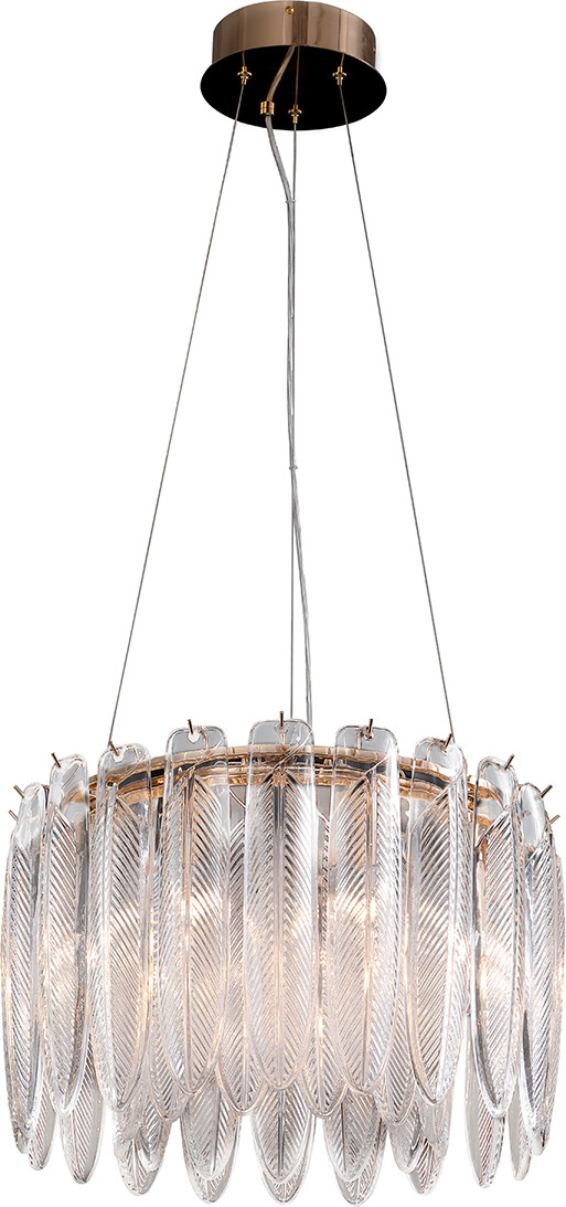 Люстра DeLight Collection Piuma MD22027002-D45 (светло-розовое золото)