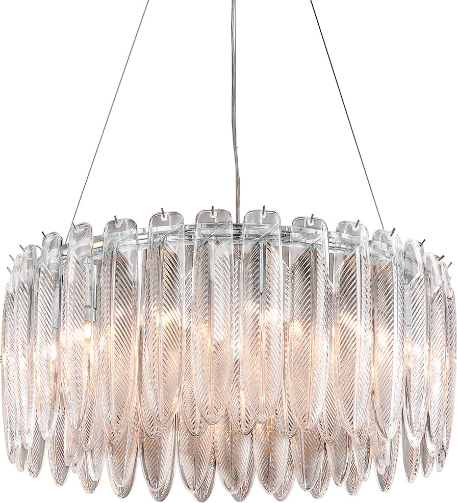Люстра DeLight Collection Piuma MD22027002-D65 (хром) — фото 2
