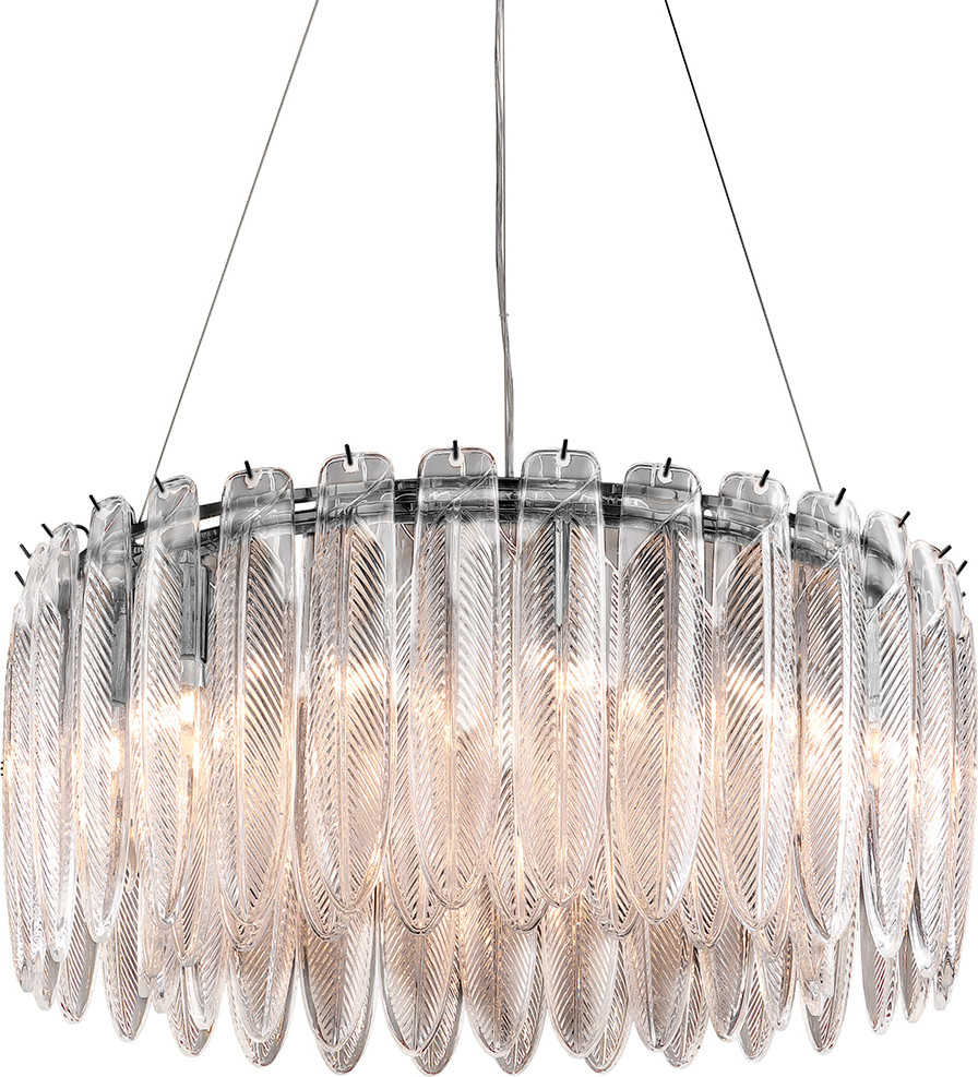 Люстра DeLight Collection Piuma MD22027002-D65 (черный матовый) — фото 2