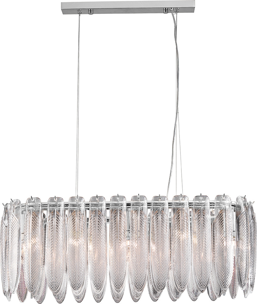 Люстра DeLight Collection Piuma MD22027002-L82 (хром)