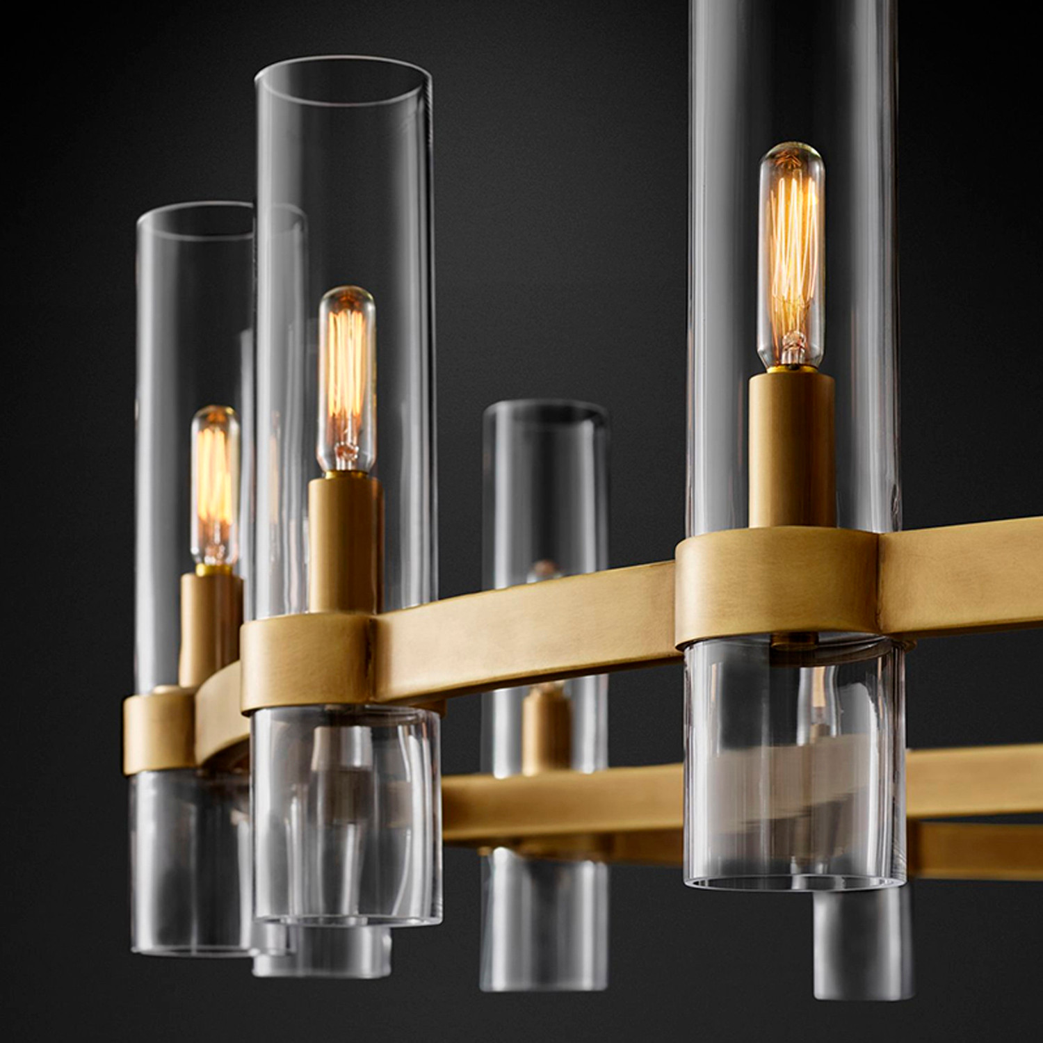 Люстра DeLight Collection Ravelle MT8888-8H (Antique Brass) — фото 2