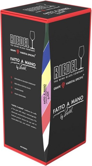 Бокал Riedel Fatto a Mano Cabernet/Merlot 4900/0DR (Dragon Red Riedel) — фото 3