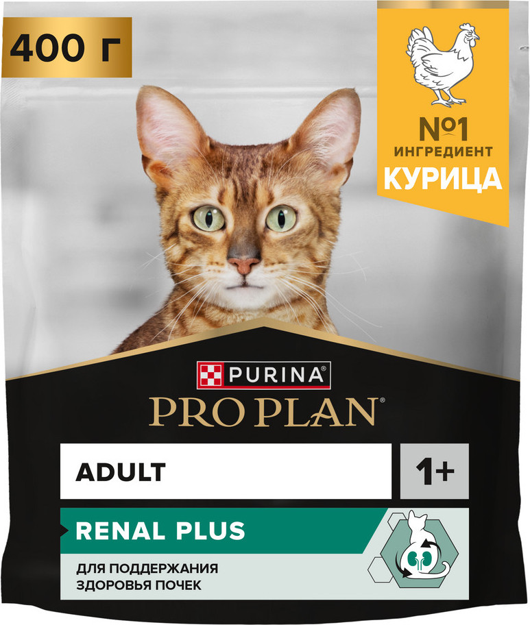 Сухой корм для кошек Pro Plan Adult Original с курицей (400г) — фото 2