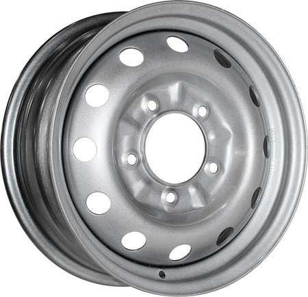 Штампованный диск ТЗСК Chevrolet Niva 15х6" 5х139.7мм DIA 98.6мм ET 40мм Silver