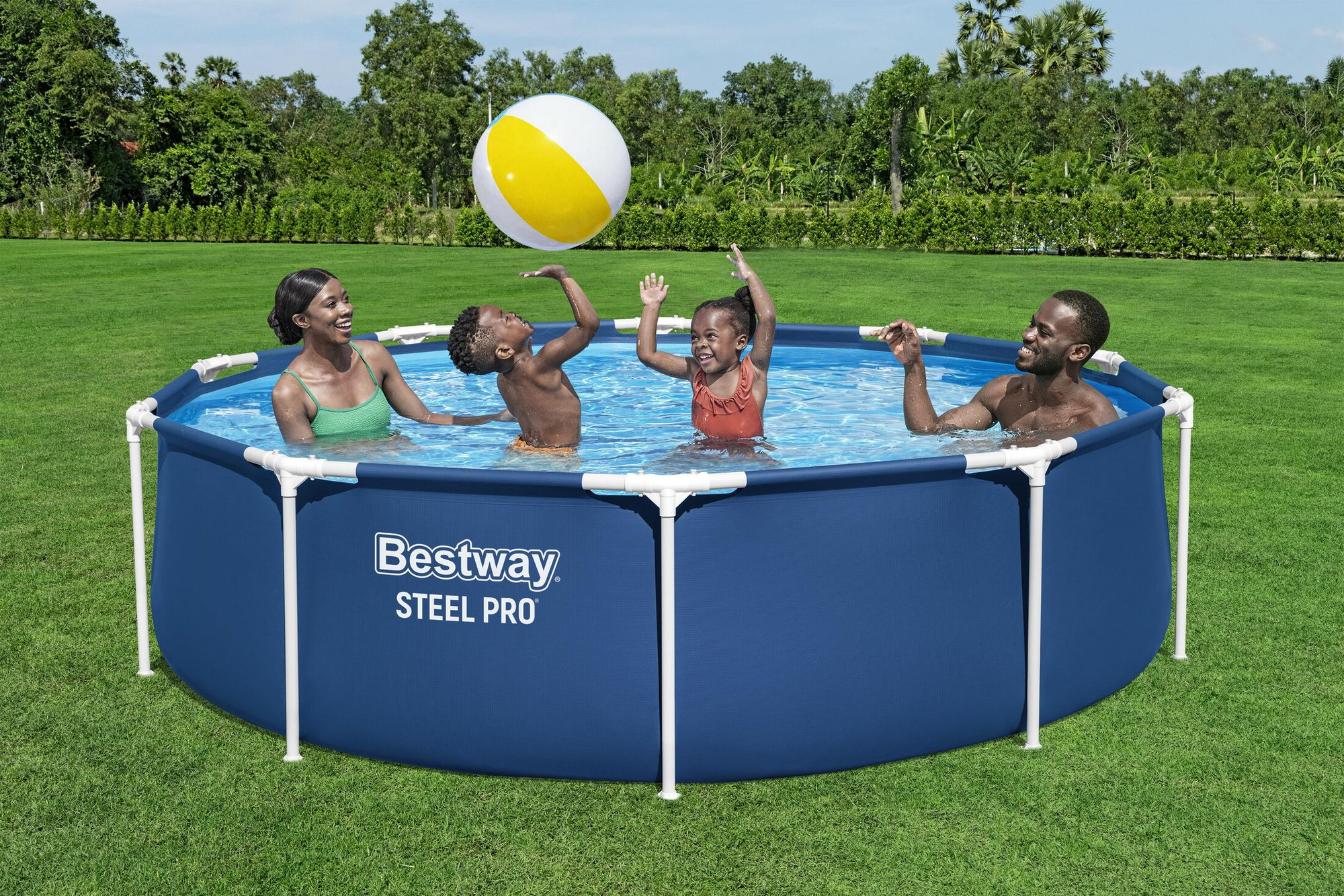 Каркасный бассейн Bestway Steel Pro 56679 — фото 5