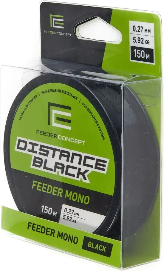Леска монофильная Feeder Concept Distance Black 150/027 / FC4001-027 — фото 2