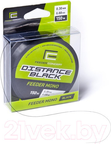 Леска монофильная Feeder Concept Distance Black 150/027 / FC4001-027