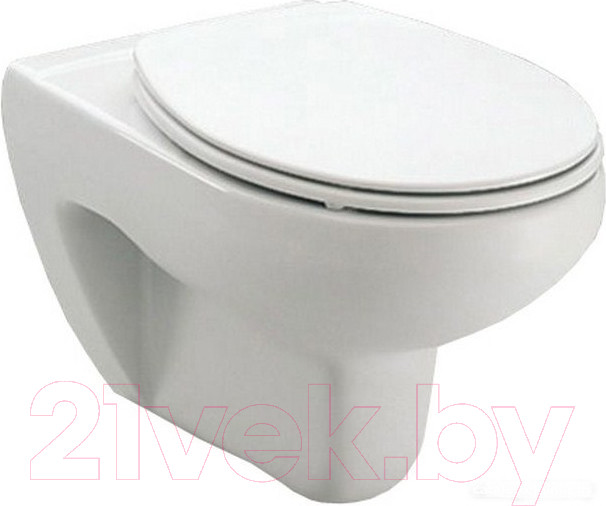 Унитаз подвесной Roca Laura 734630300R + ZRU8013920