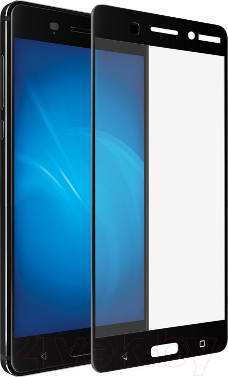 Защитное стекло для телефона Case Full Screen для Nokia 5 (черный)