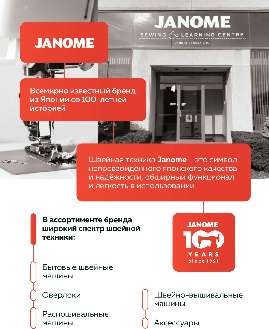 Швейная машина Janome Color 55 — фото 9