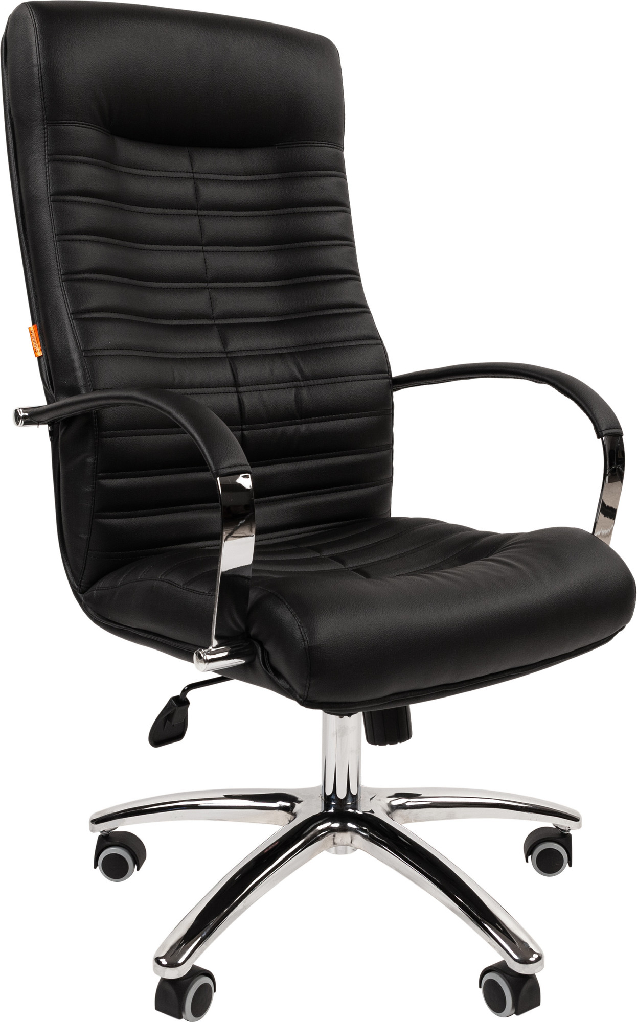 Кресло офисное Chairman 480 (экопремиум, черный)
