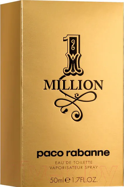 Туалетная вода Paco Rabanne 1 Million (50мл) — фото 2