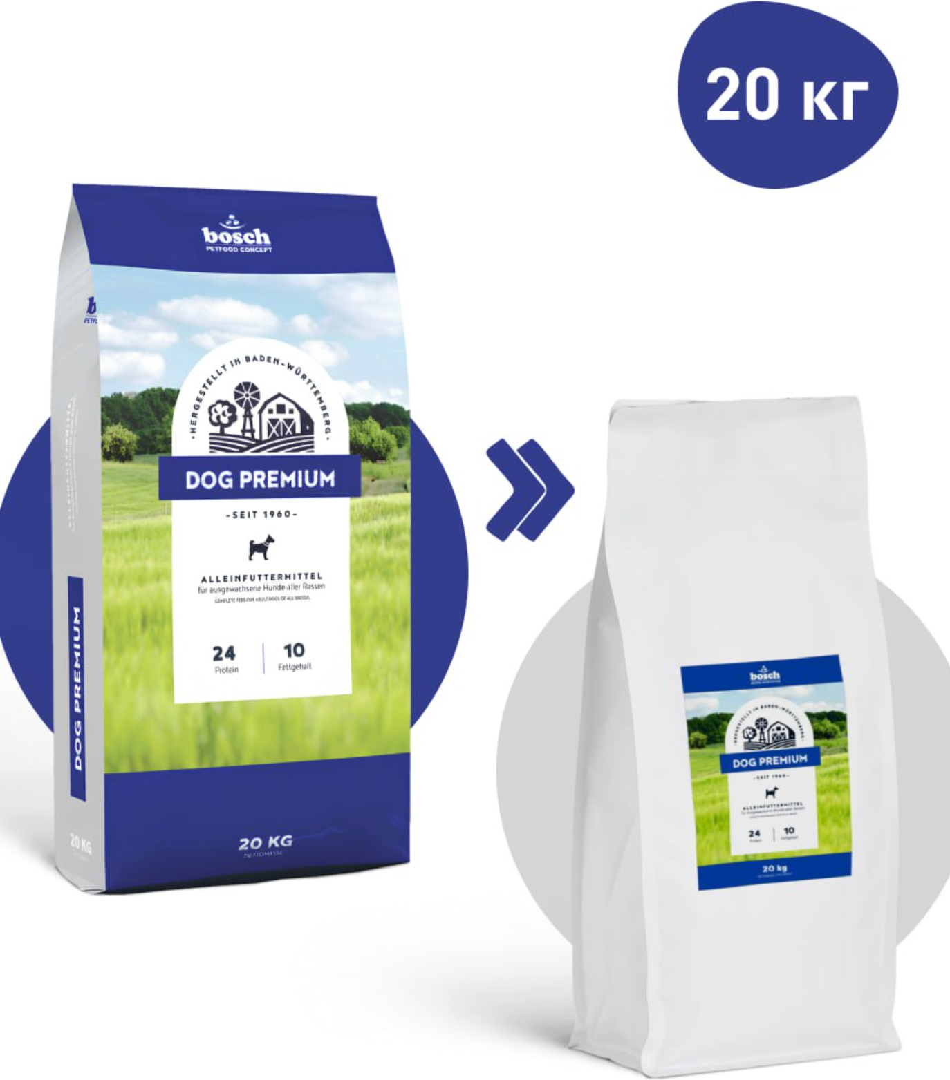 Сухой корм для собак Bosch Petfood Dog Premium (20кг) — фото 4