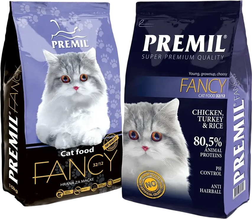 Сухой корм для кошек Premil Fancy Super Premium (10кг) — фото 3