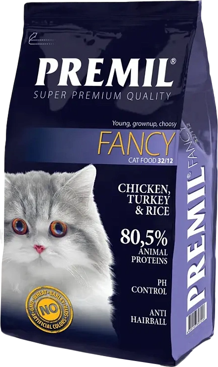 Сухой корм для кошек Premil Fancy Super Premium (10кг)