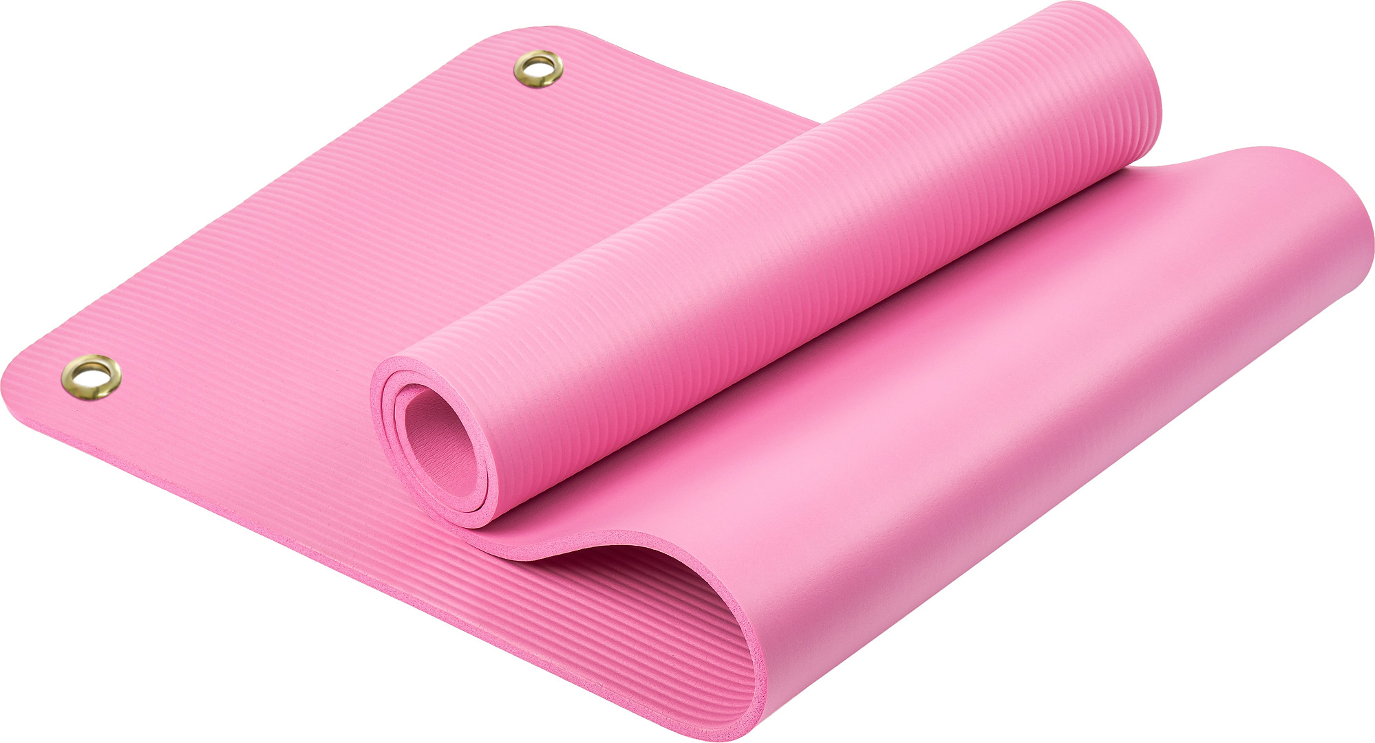 Коврик для йоги и фитнеса Sundays Fitness IR97506 (180x60x1см, розовый) — фото 5