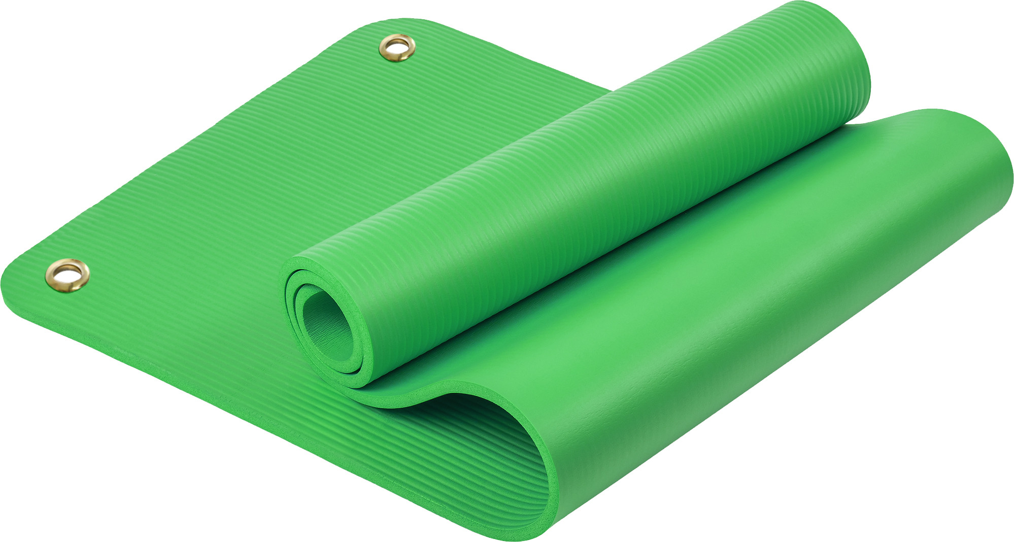 Коврик для йоги и фитнеса Sundays Fitness IR97506 (180x60x1см, зеленый) — фото 5
