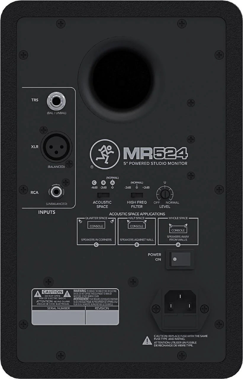 Студийный монитор MACKIE MR524 — фото 2