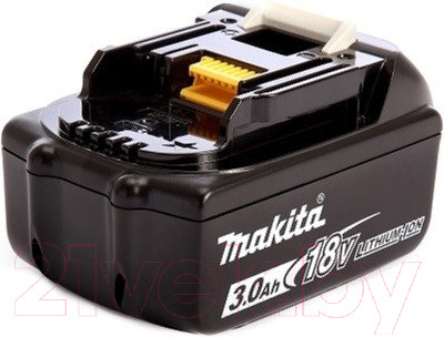 Набор аккумуляторов для электроинструмента Makita BL1830B с зарядным DC18SD (191A23-6) — фото 3