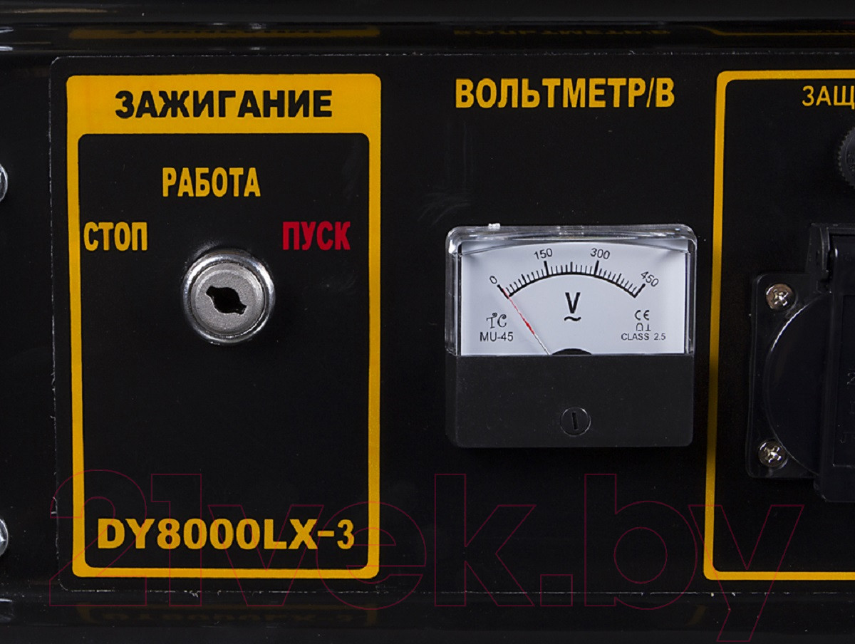 Бензиновый генератор Huter DY8000LX-3 (64/1/28) — фото 6