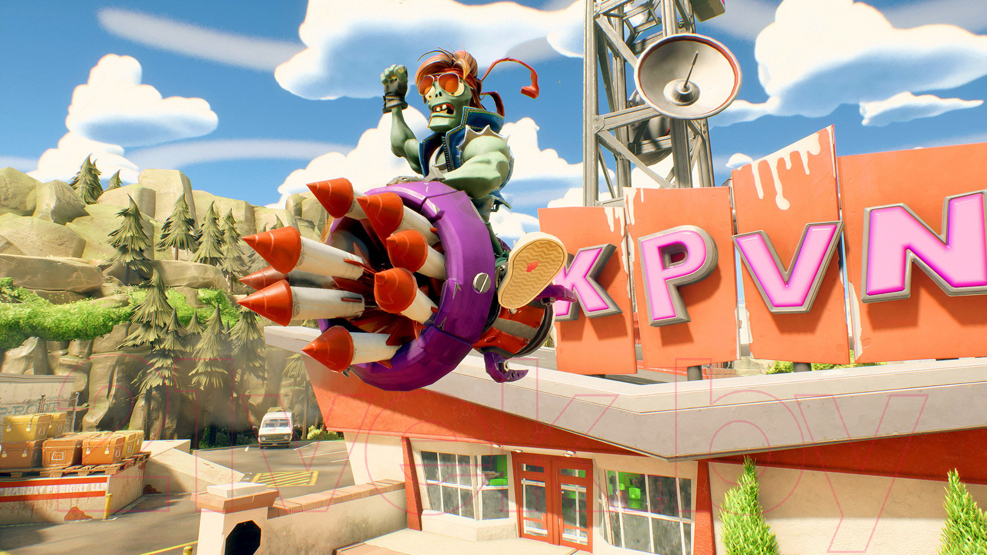 Игра для игровой консоли PlayStation 4 Plants vs. Zombies: Битва за Нейборвиль (русские субтитры) — фото 2