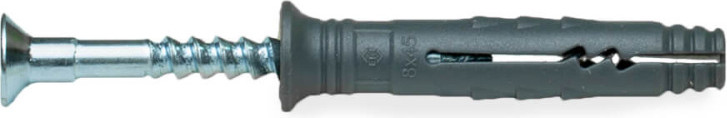 Дюбель-гвоздь ЕКТ Потайной 8x45 / VZ011260 (100шт, полипропилен) — фото 2