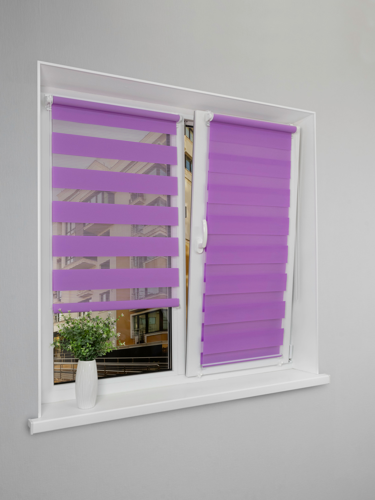 Рулонная штора Lm Decor Грация ДН LB 10-22 180x185 (фиолетовый)
