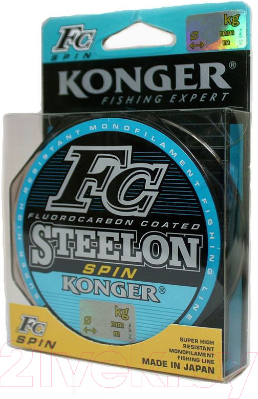 Леска монофильная Konger Steelon Fc-1 Spin 0.28мм 150м / 233150028