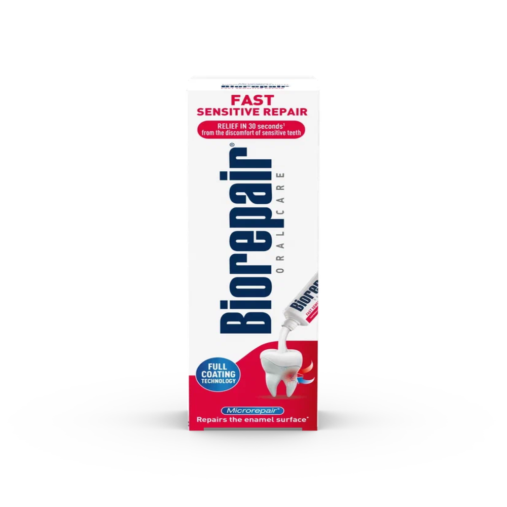 Зубная паста Biorepair Fast Sensitive Repair для чувствительных зубов (75мл)