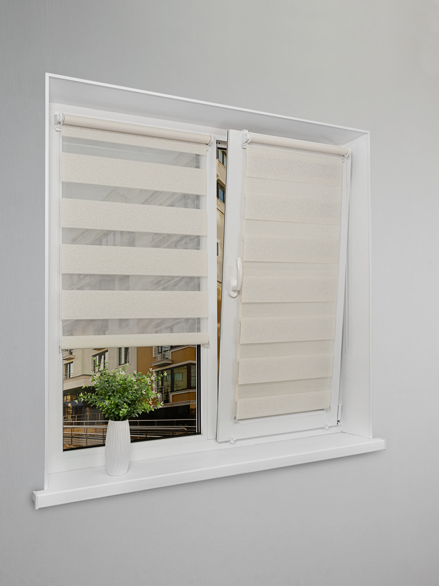 Рулонная штора Lm Decor Сити ДН LB 60-01 100x160 (бежевый)