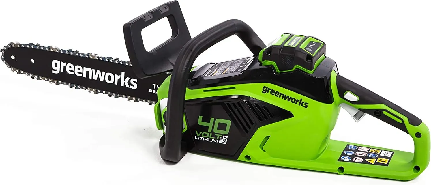 Пила цепная аккумуляторная Greenworks GD40CS15 (2005707UA) — фото 8