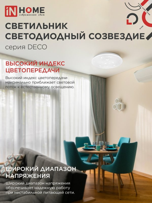 Потолочный светильник INhome Deco Созвездие / 4690612025018 — фото 5