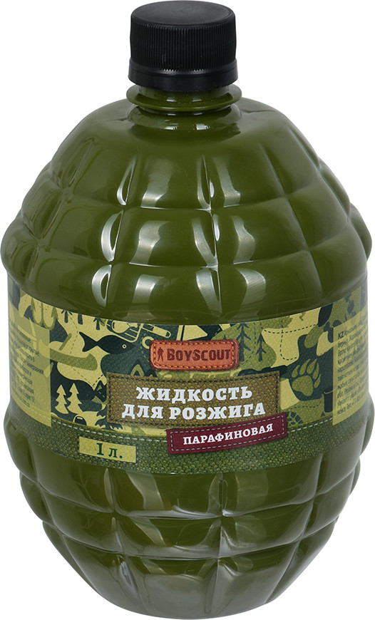 Жидкость для розжига Boyscout Парафиновая / 61037 (1л)