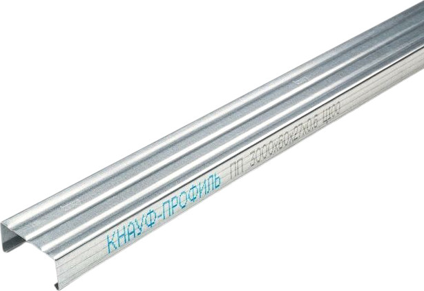 Профиль для гипсокартона Knauf CD 60x27x0.60 (12/180) / 176337 (1шт, 3м)