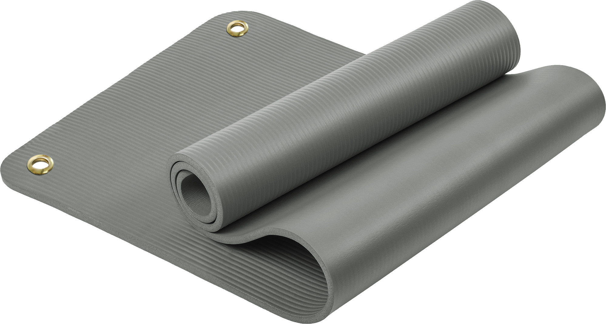 Коврик для йоги и фитнеса Sundays Fitness IR97506 (180x60x1.5см, серый) — фото 5
