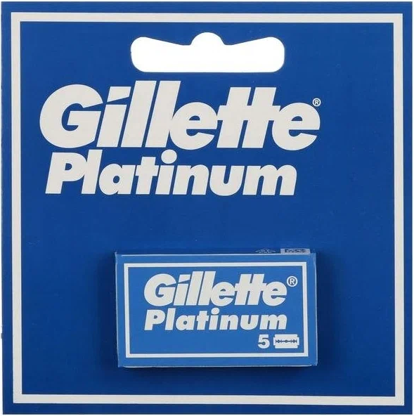 Набор лезвий для бритвы Gillette Platinum (5шт) — фото 2
