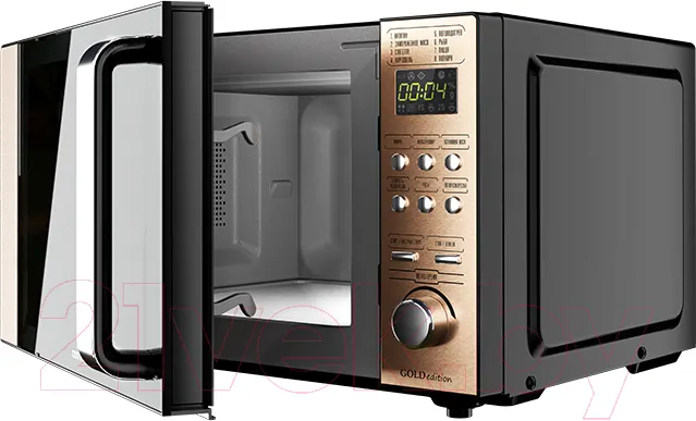 Микроволновая печь Centek CT-1574 (черный/золото) — фото 11