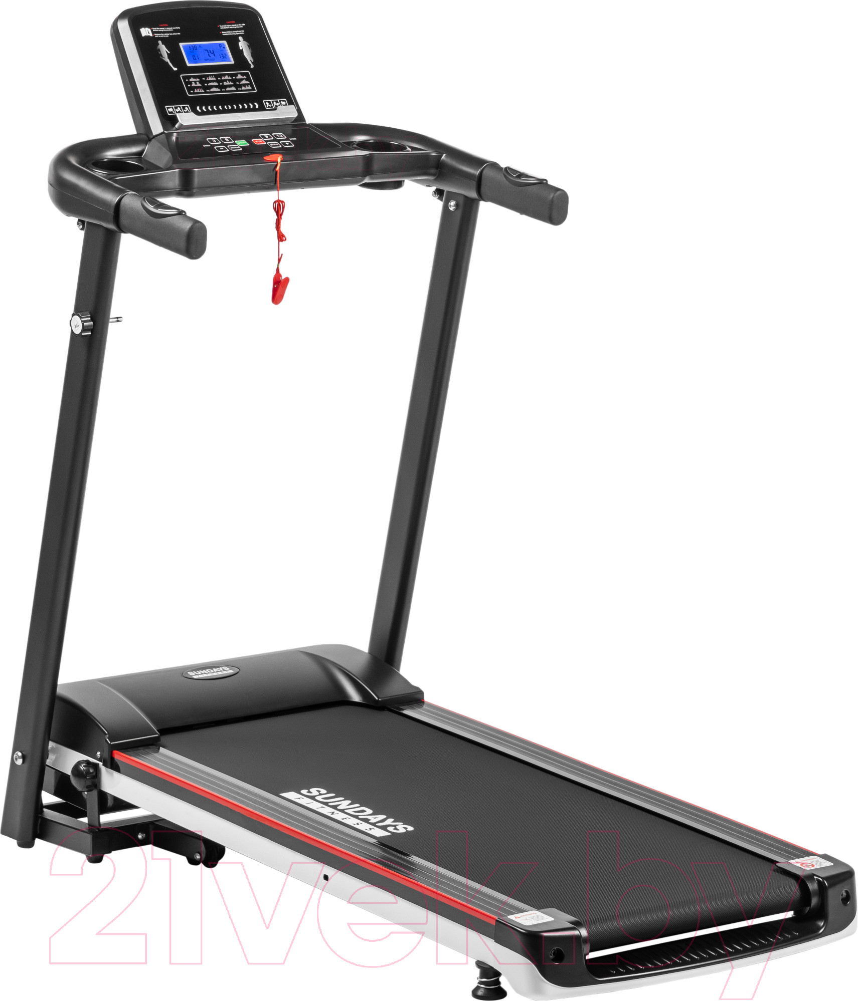 Электрическая беговая дорожка Sundays Fitness Simple Line ES-T2702 — фото 6