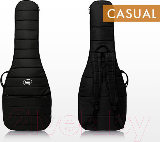Чехол для гитары Bag & Music Casual Electro BM1050 (серый) — фото 2