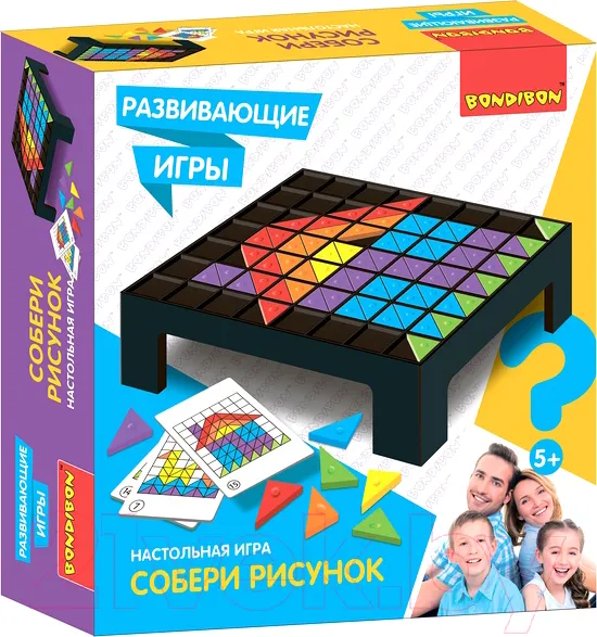 Развивающая игра Bondibon Собери рисунок / ВВ4476 — фото 7