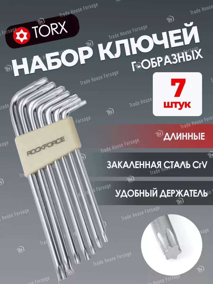 Набор ключей RockForce RF-5071L (5718) — фото 2