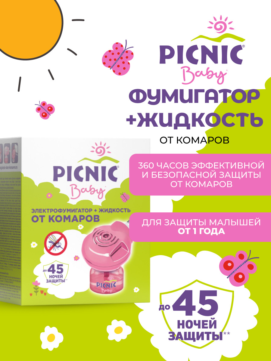 Электрофумигатор PICNIC Baby 45 ночей — фото 2