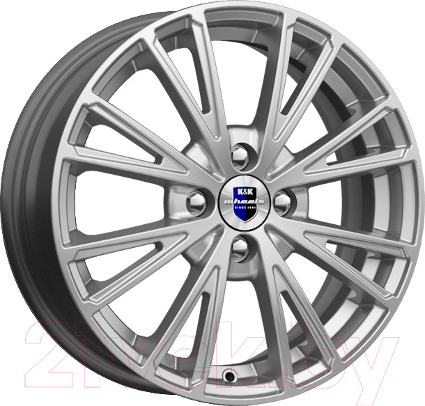 Р›РёС‚РѕР№ РґРёСЃРє K&K РњРµР°РЅРґСЂ (РљРЎ879) 16x6" 4x98РјРј DIA 58.5РјРј ET 35РјРј РЎРёР»СЊРІРµС