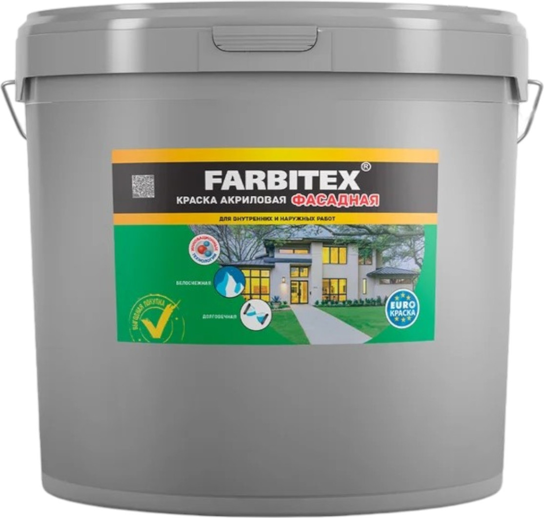 Краска Farbitex Фасадная (25кг)