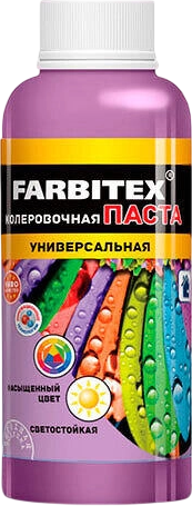 Колеровочная паста Farbitex Универсальная (100мл, аметист)