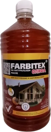 Олифа Farbitex 1л
