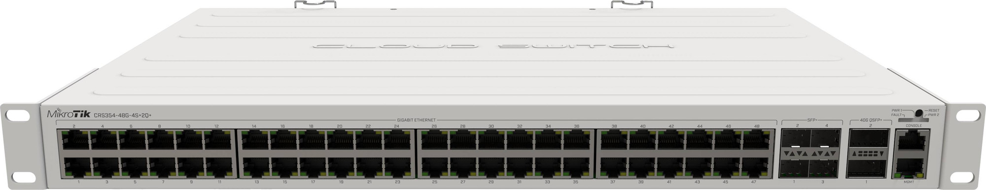 Коммутатор Mikrotik CRS354-48G-4S+2Q+RM — фото 2