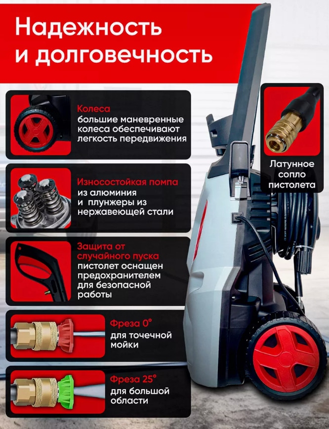 Мойка высокого давления Ресанта МР-200БП (70/8/23) — фото 5