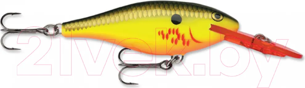 Воблер Rapala Shad Rap / SR05-BHO