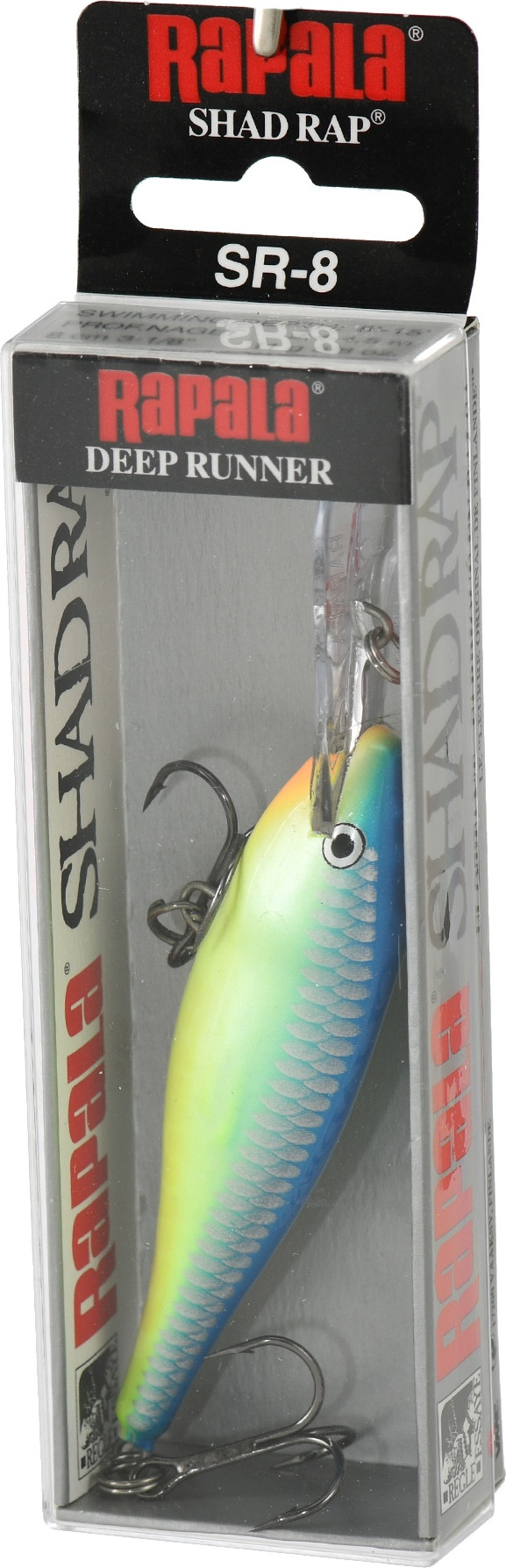 Воблер Rapala Shad Rap SR08-CRSD — фото 5